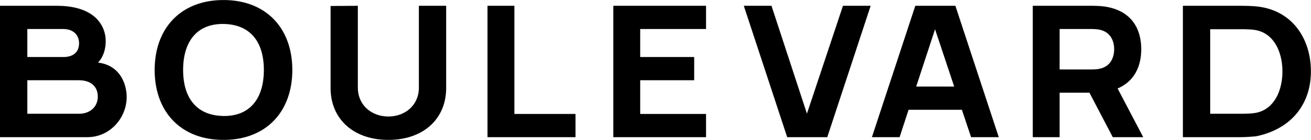 BLVD Wordmark Black